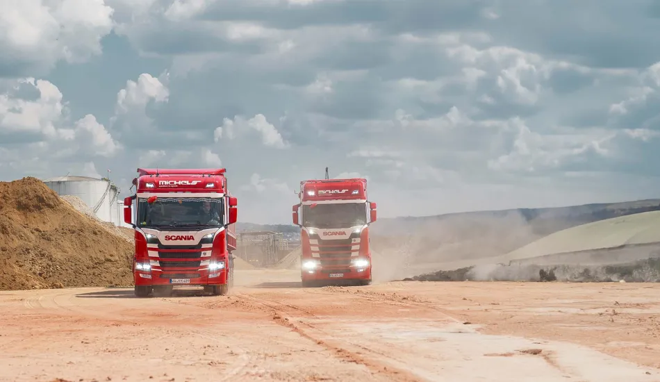 Sattelkippertransporte Spedition Karl Michels - Slider 4