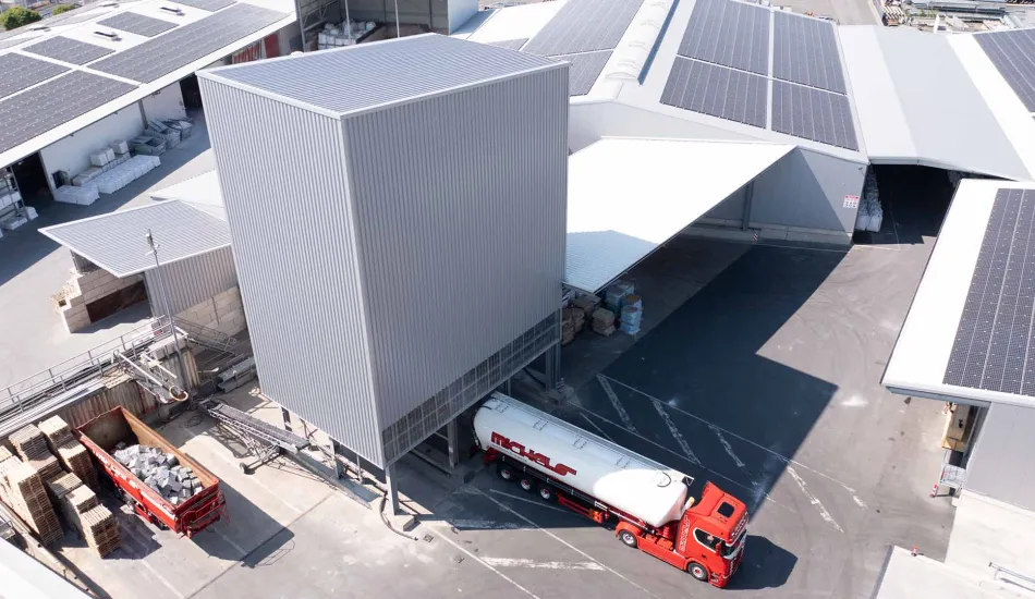 Standsiloanlage Spedition Karl Michels - Slider 5