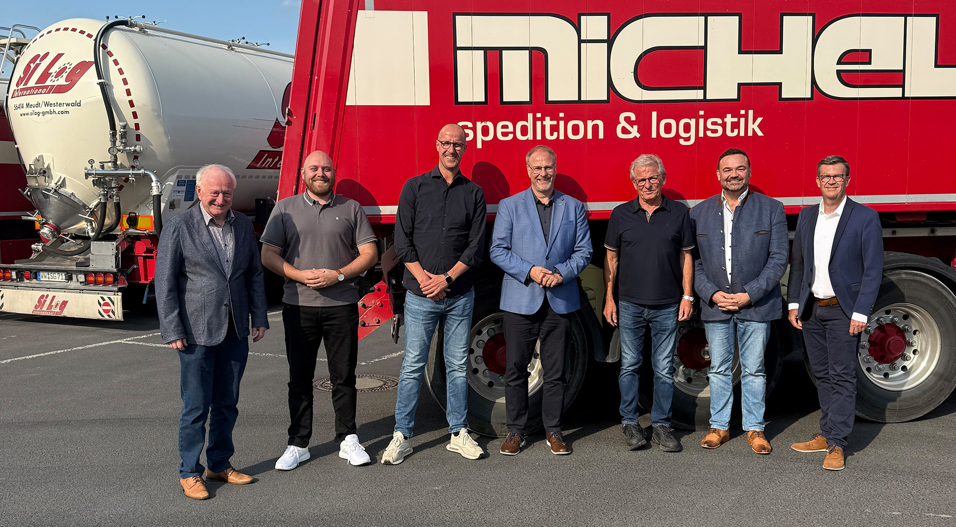 Harald Orthey zu Gast bei der Karl Michels GmbH & Co. KG in Meudt, Politik trifft Logistik, Bundestagsabgeordneter, Wahlkreis Abgeordneter Montabaur