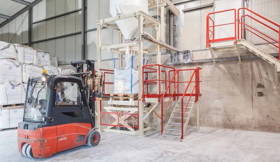 Big-Bag-Füllanlage Spedition Karl Michels - Slider 2