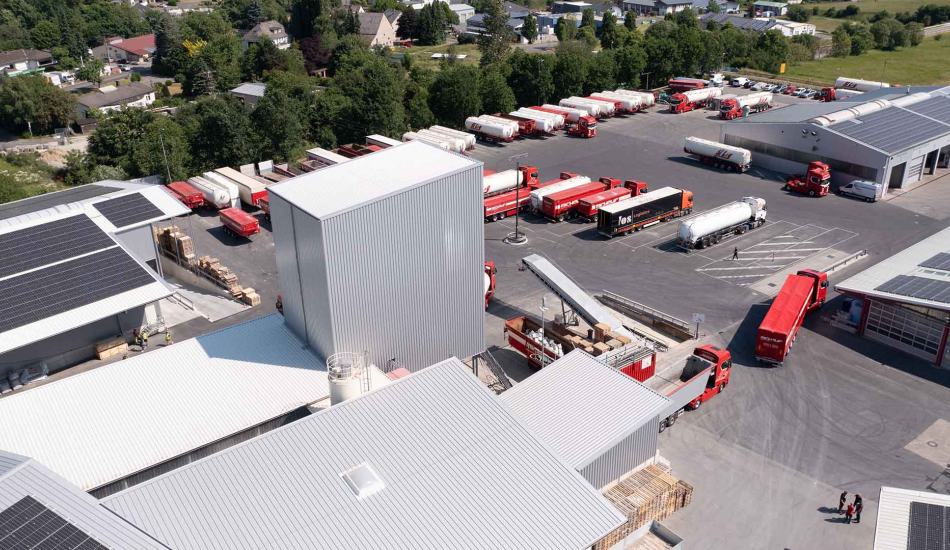 Standsiloanlage Spedition Karl Michels - Slider 2