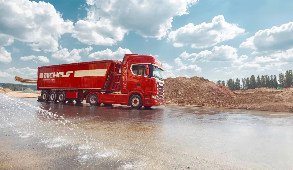 Sattelkippertransporte Spedition Karl Michels - Slider 6