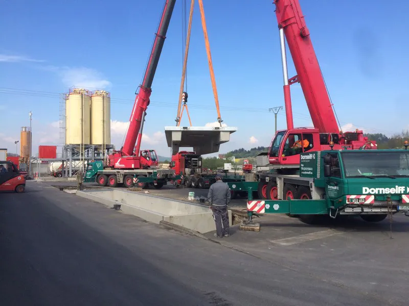 2015 Einrichtung LKW-Waage Kran Hochsilolager