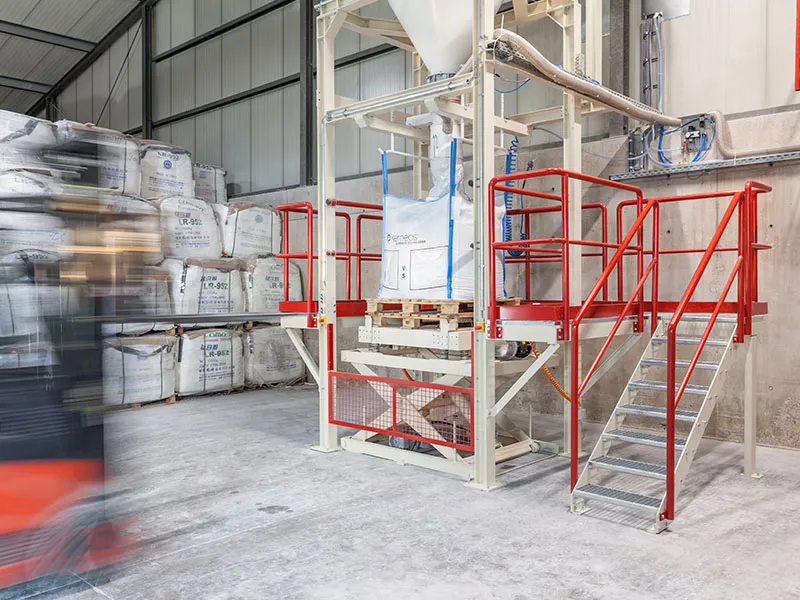 Big-Bag-Füllanlage Spedition Service