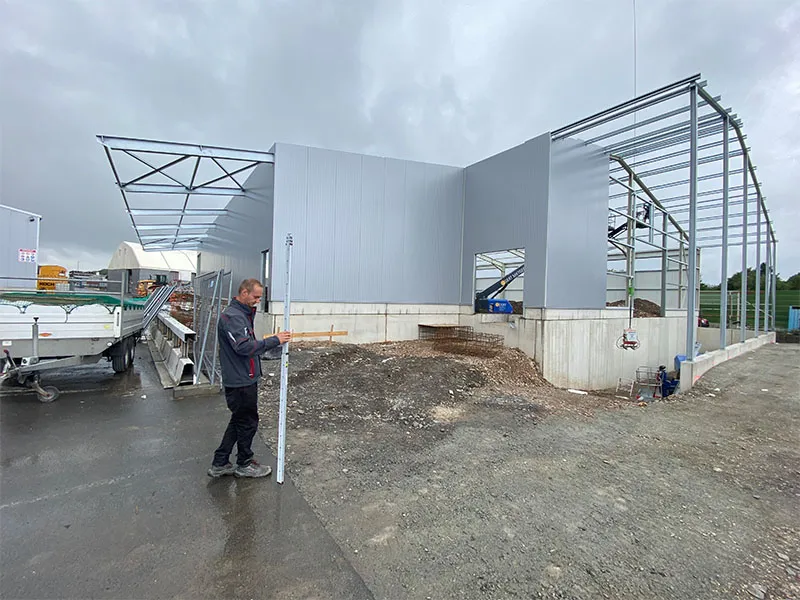 2022 Lagerhalle Nummer 5 Neubau