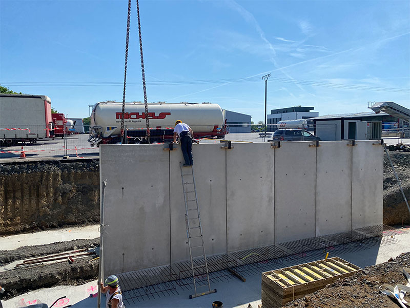 2022 Lagerhalle Nummer 5 Silo Neubau