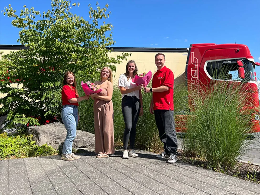 Ausbildung Übernahme Kauffrau für Spedition und Logistikdienstleistung Spedition