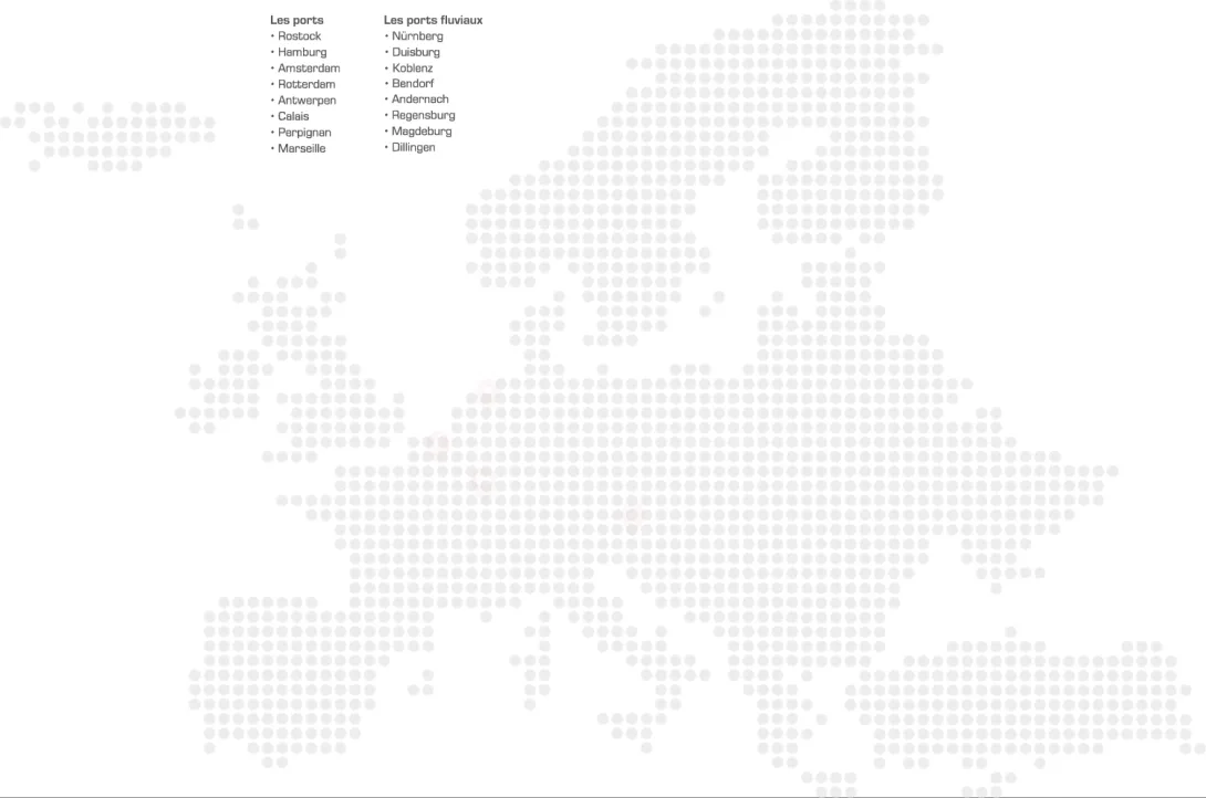 Carte Ports intérieurs Ports 