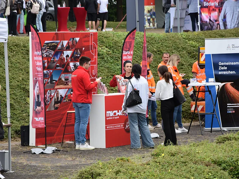 BIT Azubi Messe Open Air Montabaur Ausbildung Speditionskaufmann Speditionskauffrau