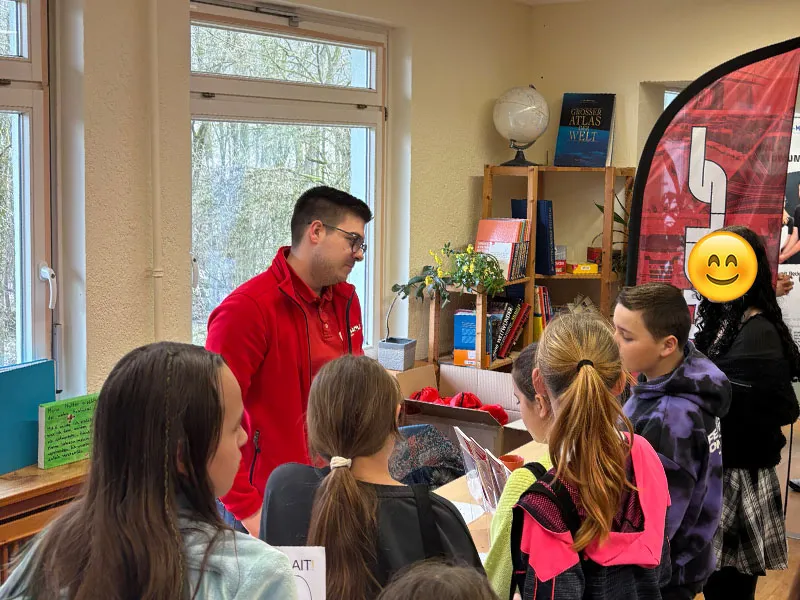 BIT Azubi Messe Montessori Spedition Ausbildungsplatz